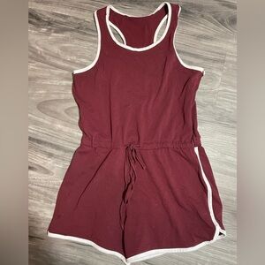 🩷Women’s medium maroon jumpsuit